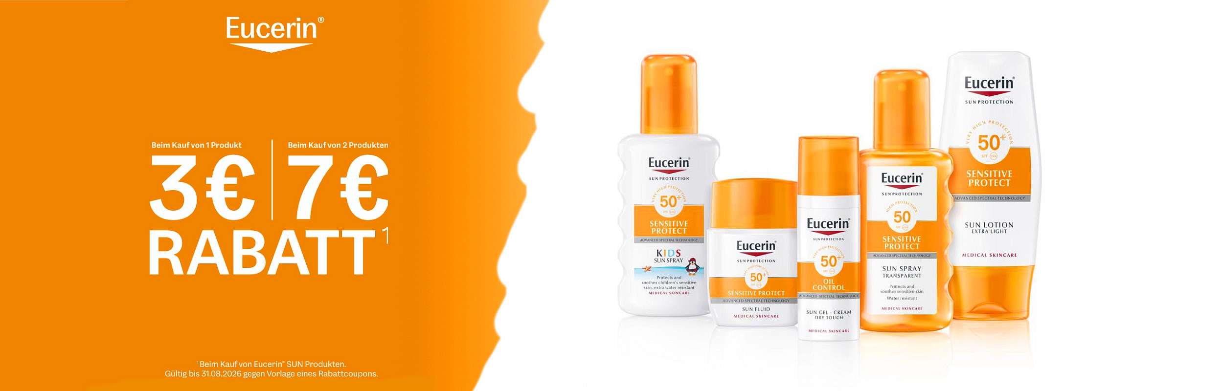 Eucerin Sun Aktion Sonnenschutz